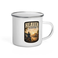 "Heaven South" Enamel Mug