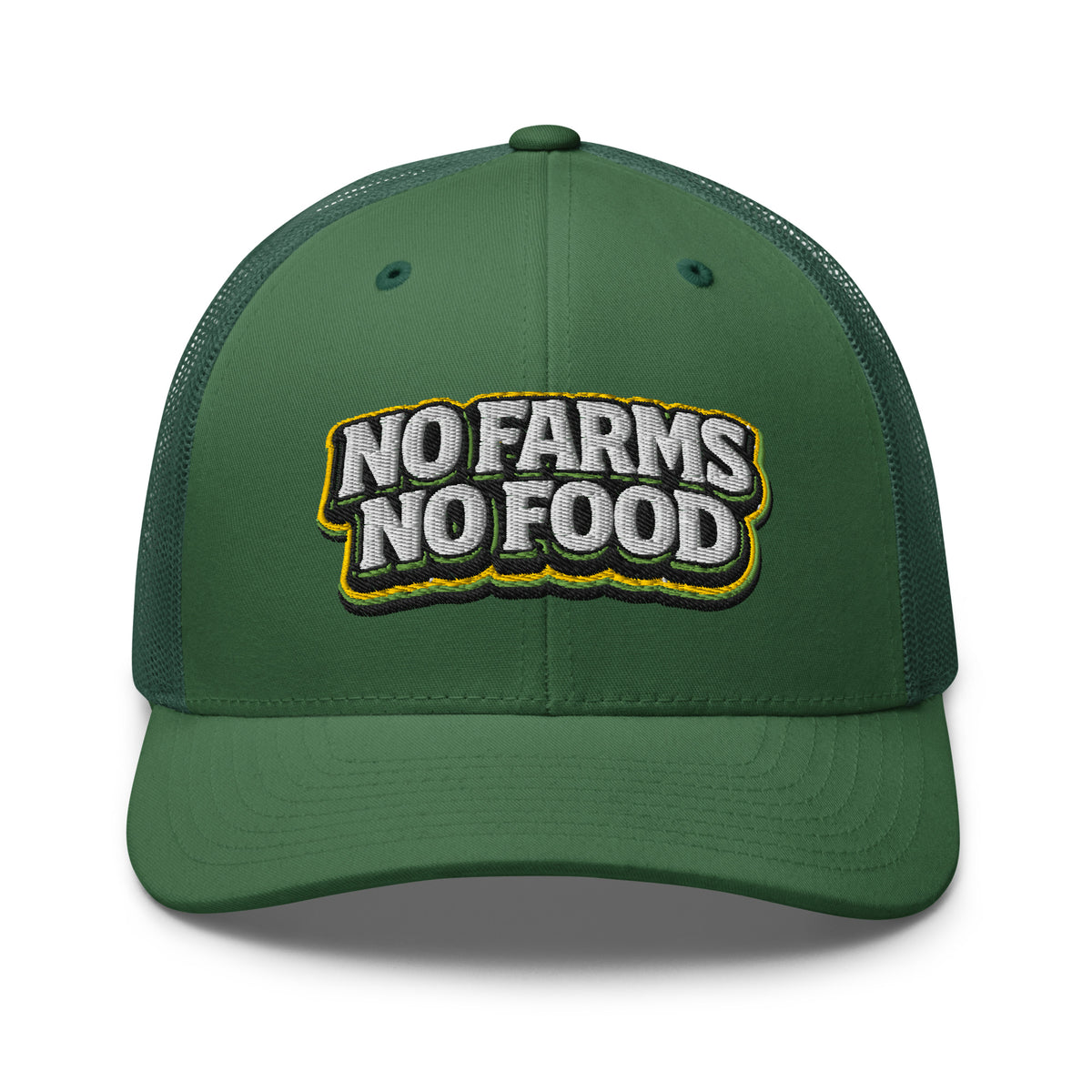 "No Farms, No Food" Trucker Cap