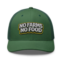 "No Farms, No Food" Trucker Cap