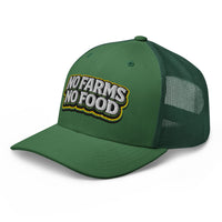 "No Farms, No Food" Trucker Cap