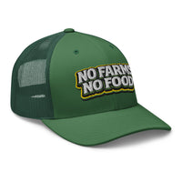 "No Farms, No Food" Trucker Cap
