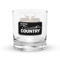 Rocks glass "Country to the Core"