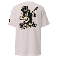 Banjo "The Right Hand Does The Talking" Unisex classic tee