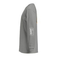 Stückgefärbtes, schweres Langarmshirt