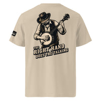 Banjo "The Right Hand Does The Talking" Unisex Organic Cotton Creator 2.0 T-Shirt