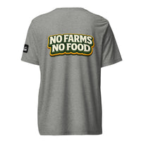 "No Farms, No Food" Short sleeve t-shirt