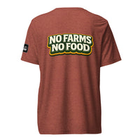 "No Farms, No Food" Short sleeve t-shirt