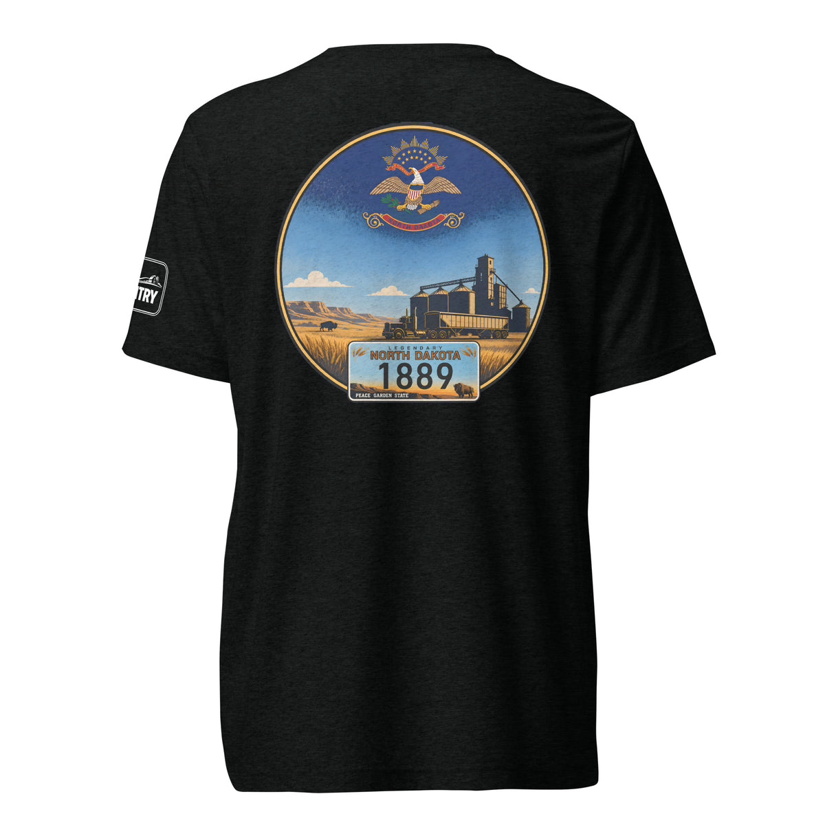 T-shirt à manches courtes North Dakota