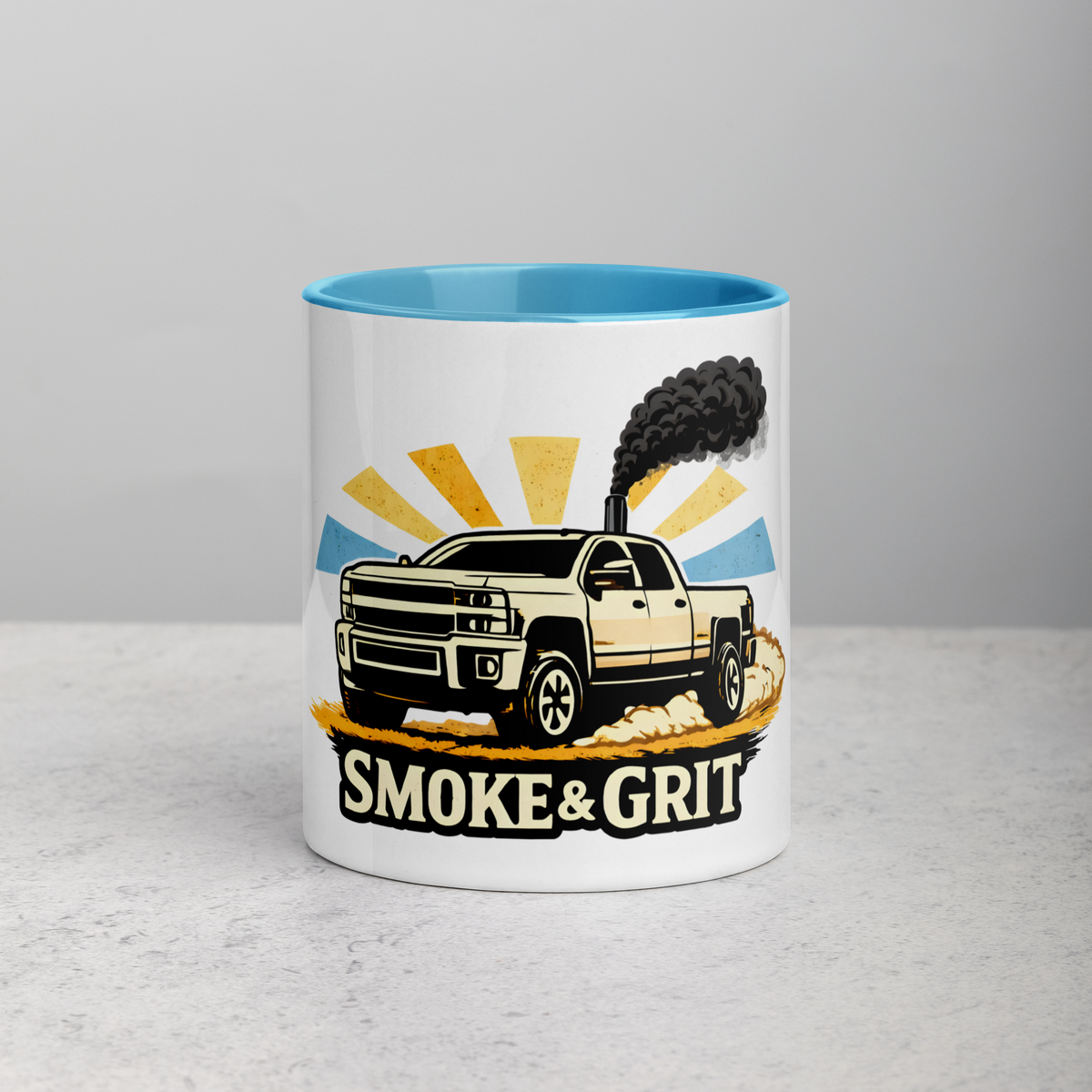 Mug "Smoke&Grit" with Color Inside