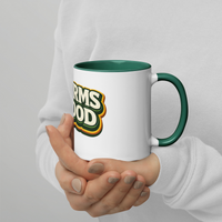 "No Farms, No Food" Mug with Color Inside