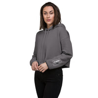 "Smoke&Grit" Crop Hoodie