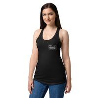 "Nothing but Country" Women’s fitted racerback tank top