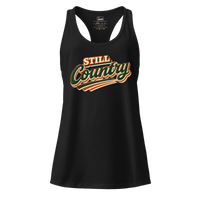 "Still Country" Women’s fitted racerback tank top