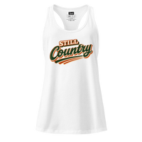 "Still Country" Women’s fitted racerback tank top
